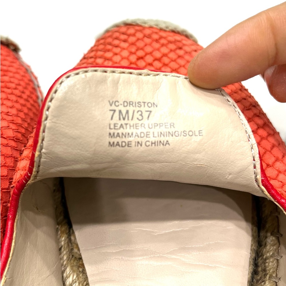 3/$25 Vince Camuto Leather Espadrilles - Picture 4 of 5